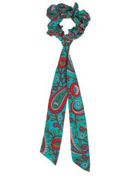 Chouchou turquoise, rouge...