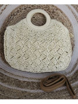 Sac à main effet paille...