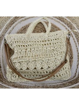 Sac à main effet paille...