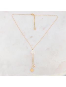 Collier avec perle d'eau...