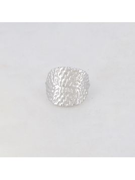 Bague fine argenté avec...