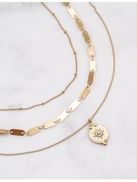 Collier multirangs Ludmilla...