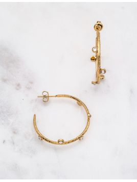 Boucles Mirrie - Cristal