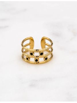 Bague Marlane - Doré noir