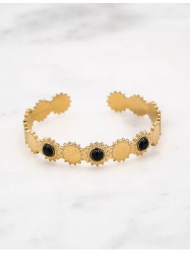 Jonc Calista - Agate noire