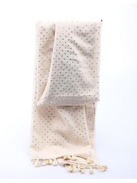 Foulard Imprimé à pois à...